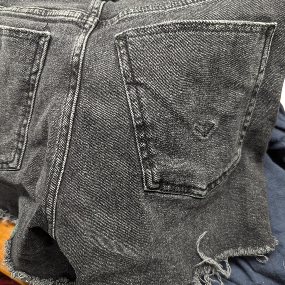 BLACK Hudson size 26 Devon shorts/ grey color!! SEE PHOTOS - Picture 5 of 12
